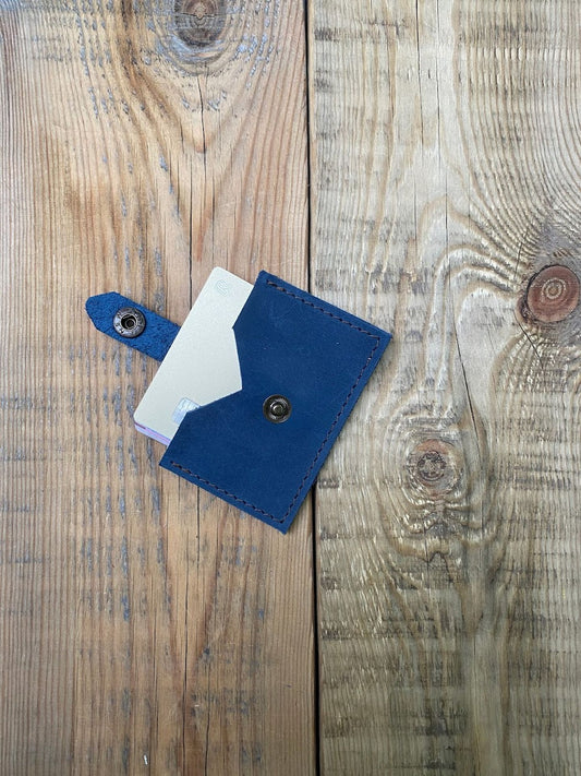 Slim Leather Card Holder Case