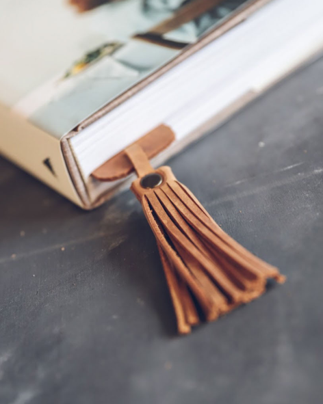 Leather Bookmark Tassel