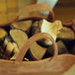 Handmade Leather Firewood Basket