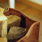 Handmade Leather Firewood Basket