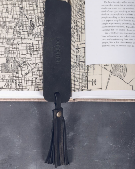 Leather Bookmark Tassel –